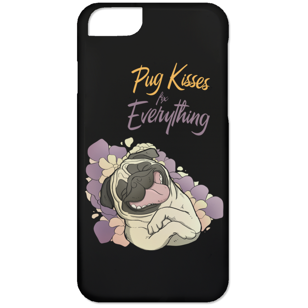 Pug Kisses Fix Everything Phone Cases