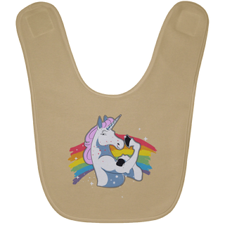 We Can Do It Unicorn Snap Bibs