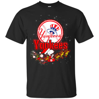 Snoopy Christmas New York Yankees T Shirts
