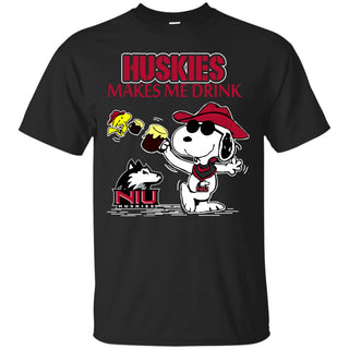 Northern Illinois Huskies Make Me Drinks T Shirts