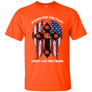 Stand For The Flag Kneel For The Cross Cleveland Browns T Shirts