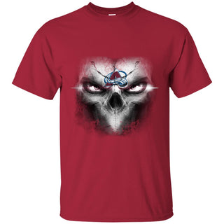 Colorado Avalanche Skulls Of Fantasy Logo T Shirts