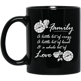 A Little Bit Of Crazy Family Mugs