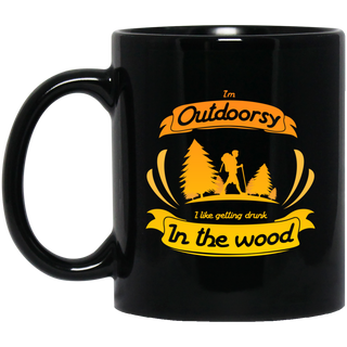 Hiking - I Am Outdoorsy Mugs