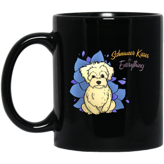 Schnauzer Kisses Fix Everything Mugs