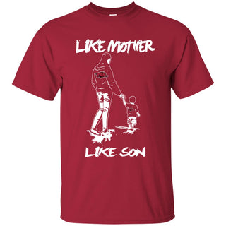 Like Mother Like Son Arkansas Razorbacks T Shirt