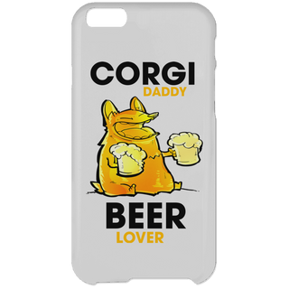 Corgi Daddy Beer Lover Phone Cases