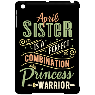 April Sister Combination Princess And Warrior Tablet Covers