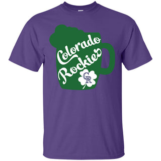 Amazing Beer Patrick's Day Colorado Rockies T Shirts
