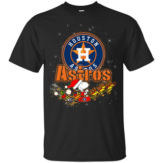 Snoopy Christmas Houston Astros T Shirts