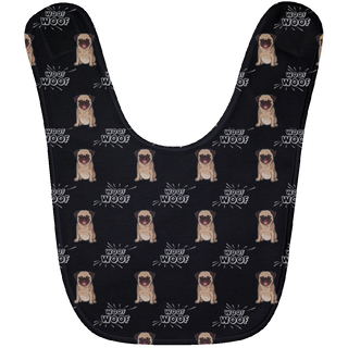 Pug Baby Bibs