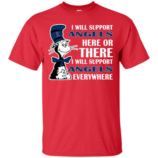 I Will Support Everywhere Los Angeles Angels T Shirts