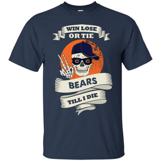 Skull Say Hi Chicago Bears T Shirts