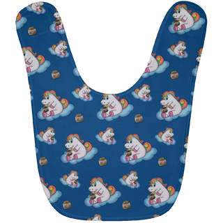 I Smell Nutella Unicorn Baby Bibs
