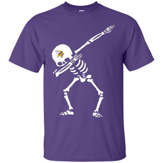 Dabbing Skull Minnesota Vikings T Shirts