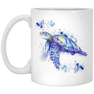 Watercolor Sea Turtle Mugs