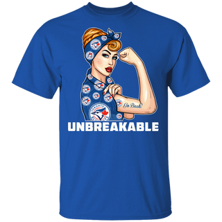 Beautiful Girl Unbreakable Go Toronto Blue Jays T Shirt