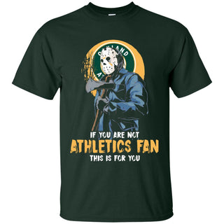 Jason With His Axe Oakland Athletics T Shirts