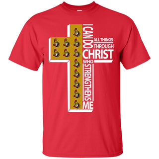 I Can Do All Things Through Christ Ottawa Senators T Shirts