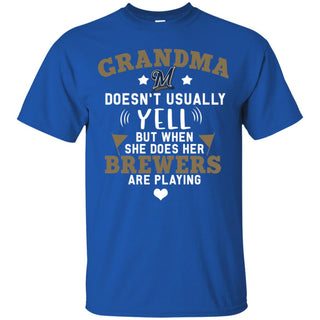 But Different When She Does Her Milwaukee Brewers Are Playing T Shirts