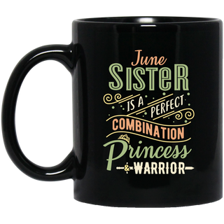 June Sister Combination Princess And Warrior Mugs
