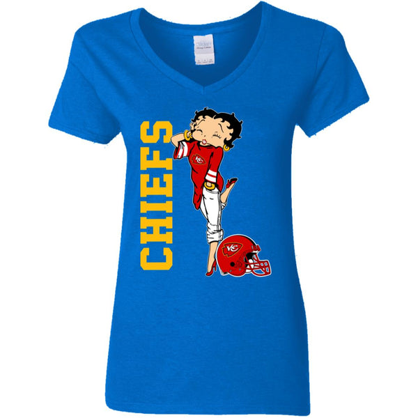 Chiefs Betty Boop Tshirt