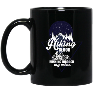 Hiking Blood Running Through My Veins Mugs