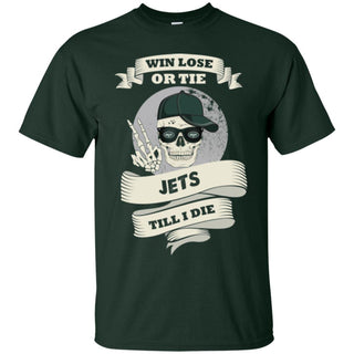Skull Say Hi New York Jets T Shirts