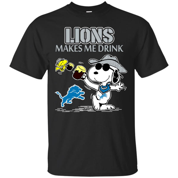 Just one before I die Detroit Lions funny this team makes me drink shirt