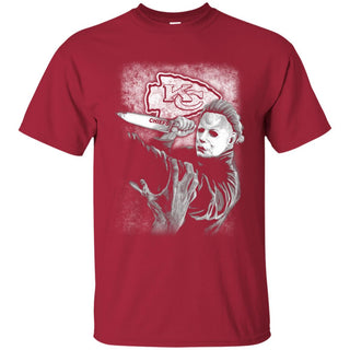 Michael Jason Myers Friday The 13th Kansas City Chiefs Halloween T Shirts - Best Funny Store