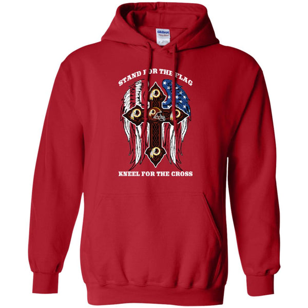 Stand For The Flag Kneel For The Cross Washington Redskins T