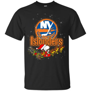Snoopy Christmas New York Islanders T Shirts