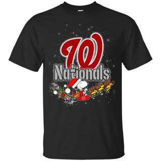 Snoopy Christmas Washington Nationals T Shirts