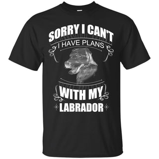 I Have A Plan With My Labrador T Shirts