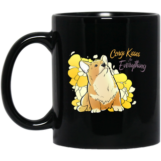 Corgi Kisses Fix Everything Mugs