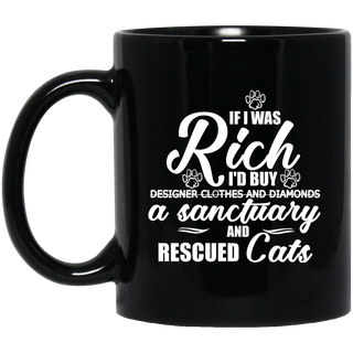 Cat - If I Were Rich Mugs Ver 2