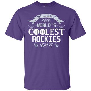 Officially The World's Coolest Colorado Rockies Fan T Shirts