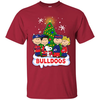 Snoopy The Peanuts Fresno State Bulldogs Christmas T Shirts
