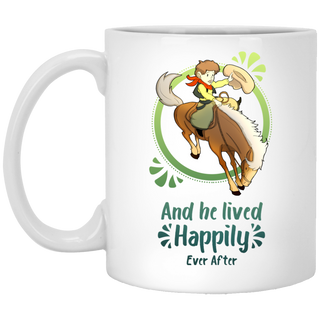 Cowboy Children - Horse And He Lived Happily Ever After Mugs