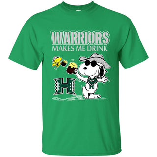 Hawaii Rainbow Warriors Make Me Drinks T Shirts
