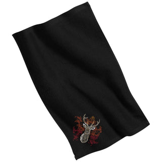 Deer Zentangle Style Towels