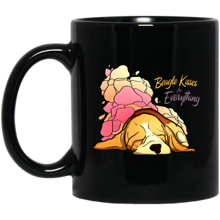 Beagle Kisses Fix Everything Mugs