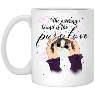 The Purring Sound Is The Pure Love Cat Mugs