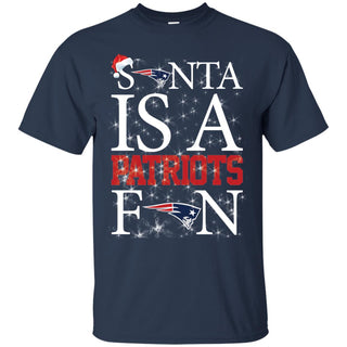 Santa Is A New England Patriots Fan T Shirts