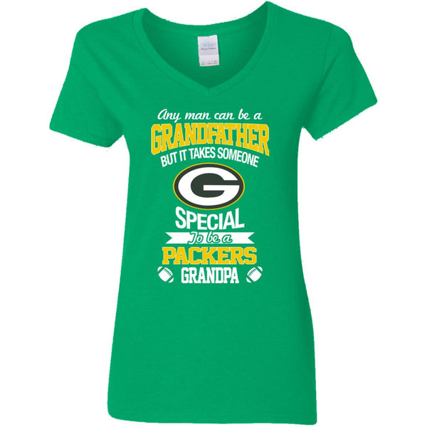 Any man can be a Grandfather but it takes someone special to be a Green Bay Packers  shirt, hoodie, sweater, long sleeve and tank top