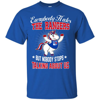 Nobody Stops Talking About Us New York Rangers T Shirt - Best Funny Store