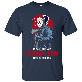 Jason With His Axe Houston Texans T Shirts