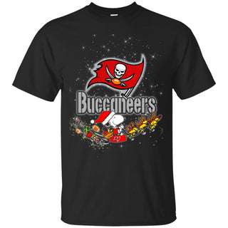 Snoopy Christmas Tampa Bay Buccaneers T Shirts