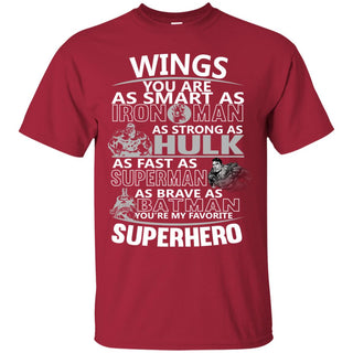 Detroit Red Wings You're My Favorite Super Hero T Shirts