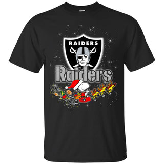 Snoopy Christmas Oakland Raiders T Shirts